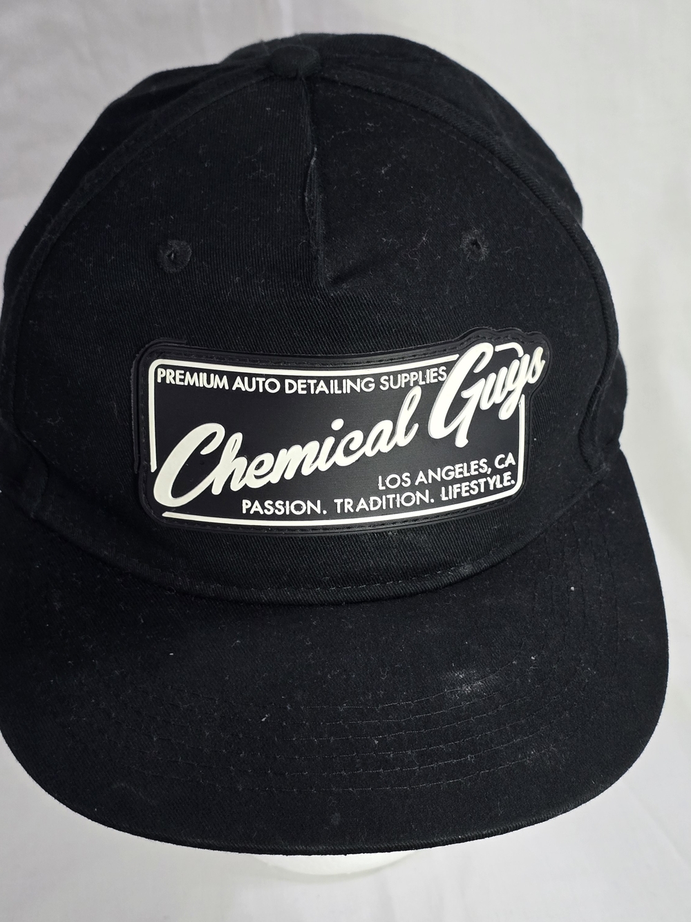 ​Chemical Guys Premium Auto Detailing Supplies Black Snapback Hat Cotton Cap